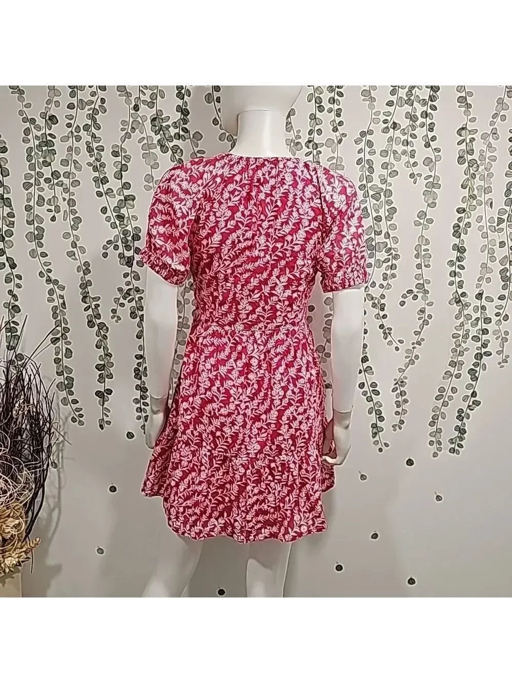 Nwot BANJANAN Artemis Dress In Shadow Bloom Paradise